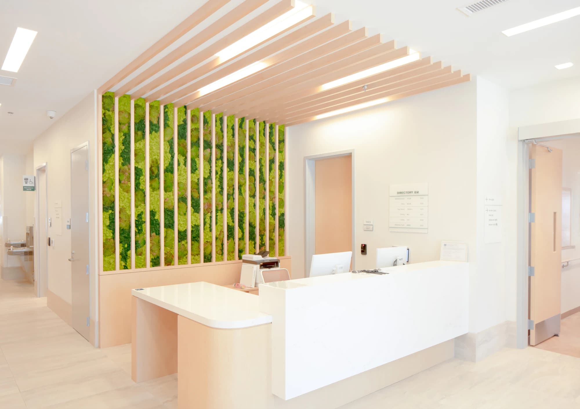 Lobby - Our staff will welcome you to our warm and inviting space.